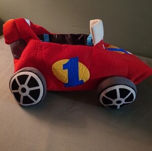 Target Red and Blue Racing Car Plush Costume For Kids!